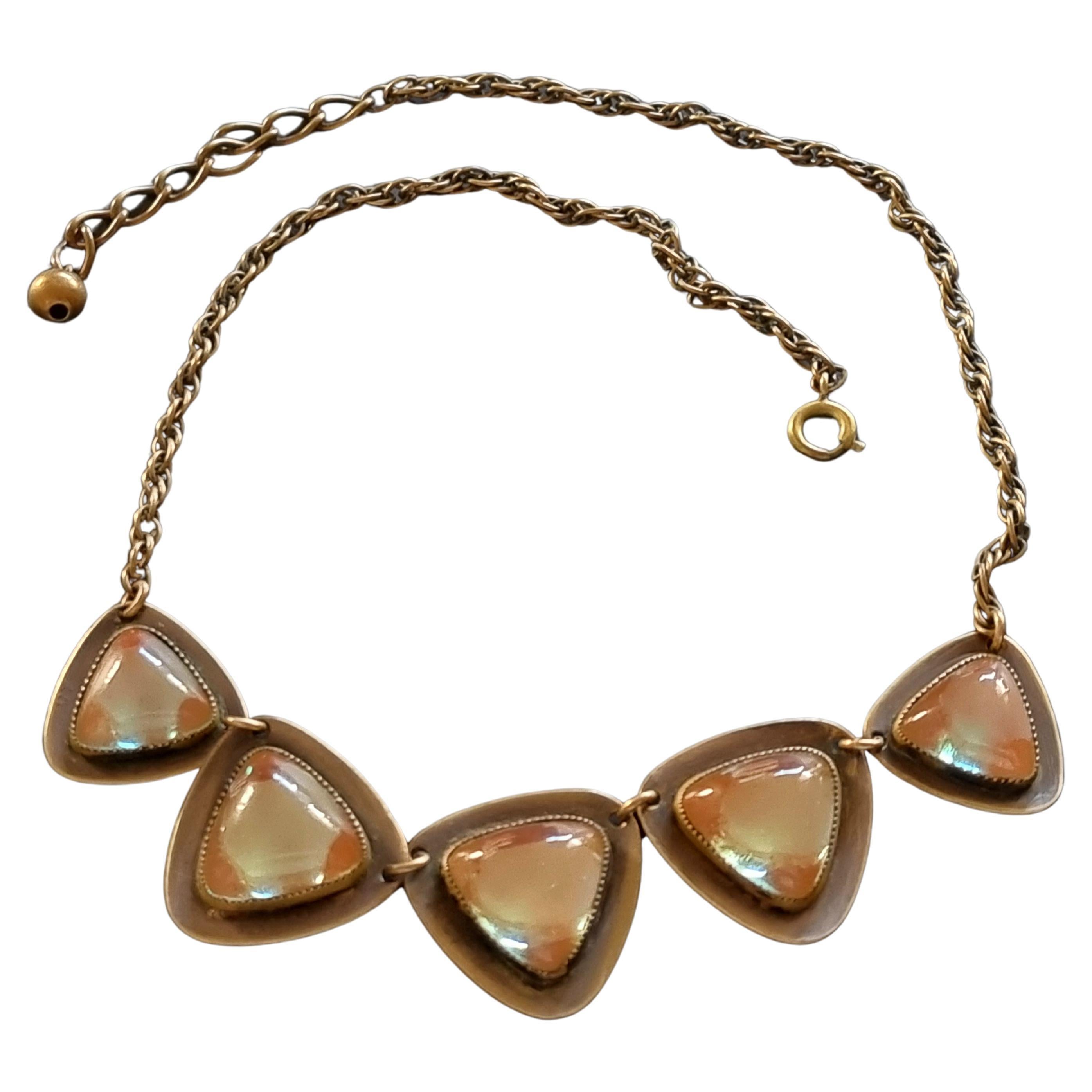 SAPHIRET, ART NOUVEAU necklace, vintage 1920s For Sale