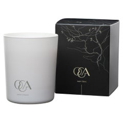 Sapin Blanc Interior Candle with Woody Scent Premium Fragrance Oils from France