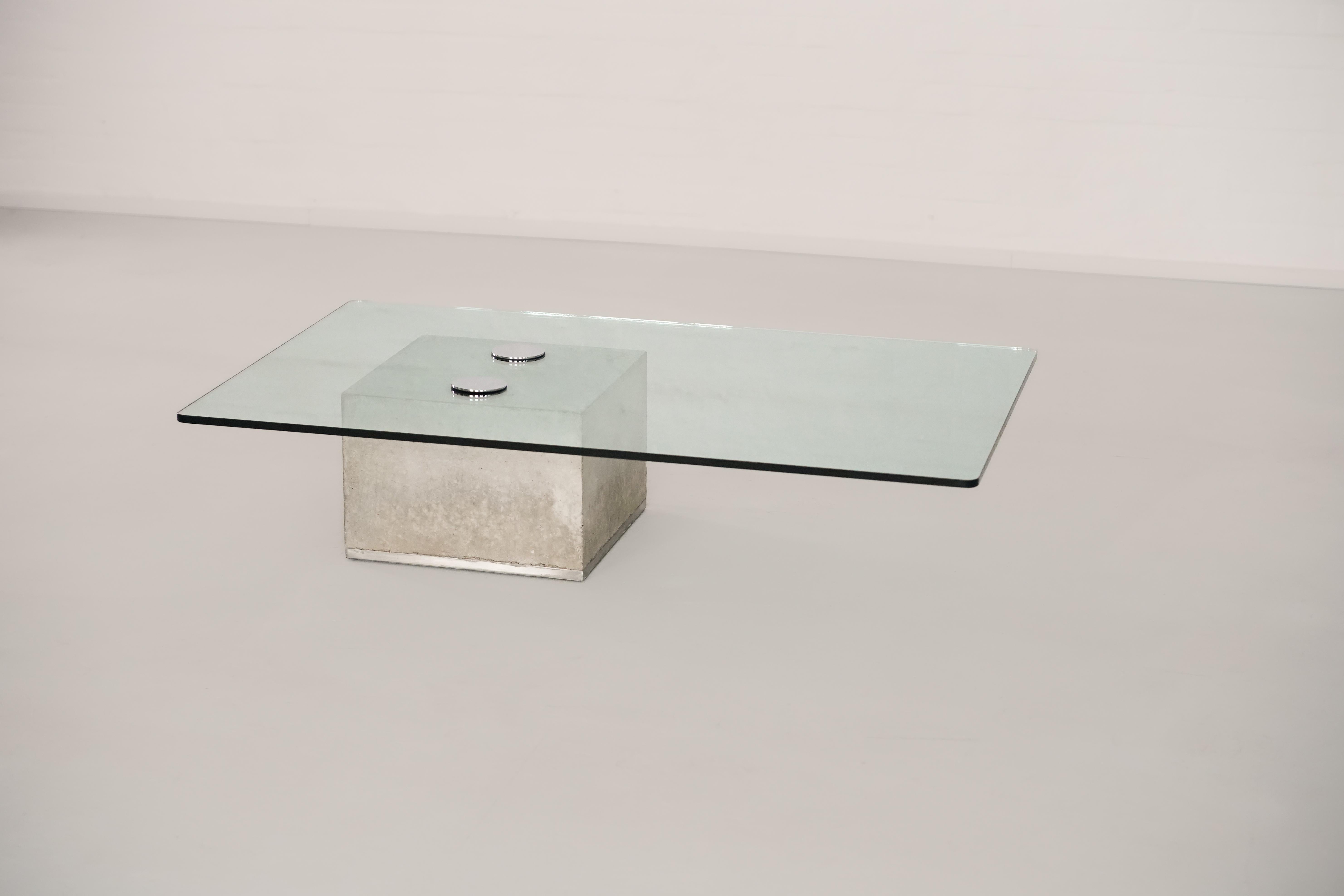 Glass Sapo by Sergio & Giorgio Saporiti for Saporiti For Sale