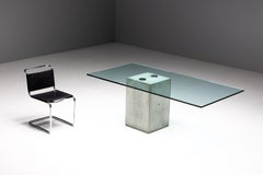Sapo Dining Table by Sergio and Giorgio Saporiti, Italy, 1970s