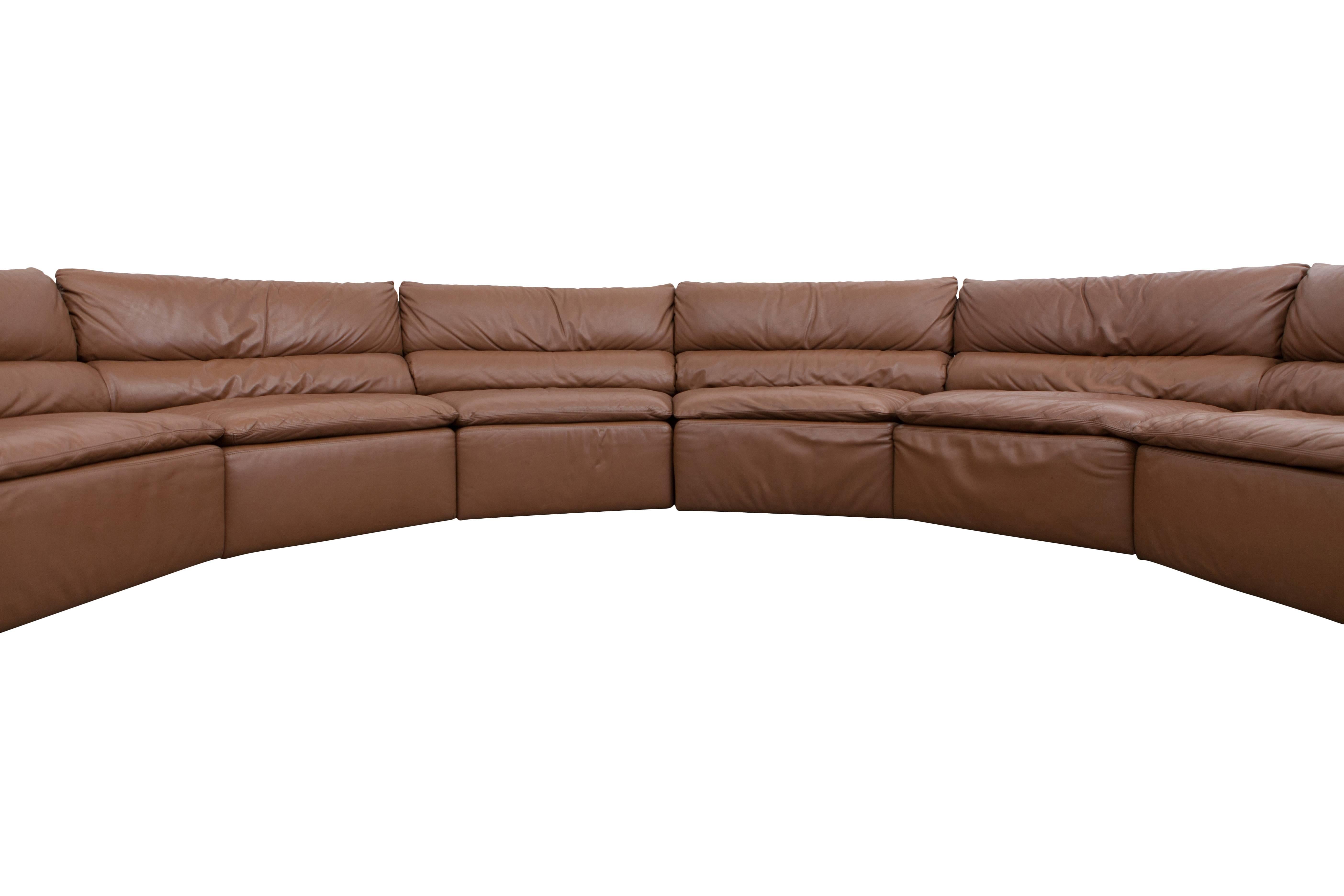 brown leather sectional sofa clearance