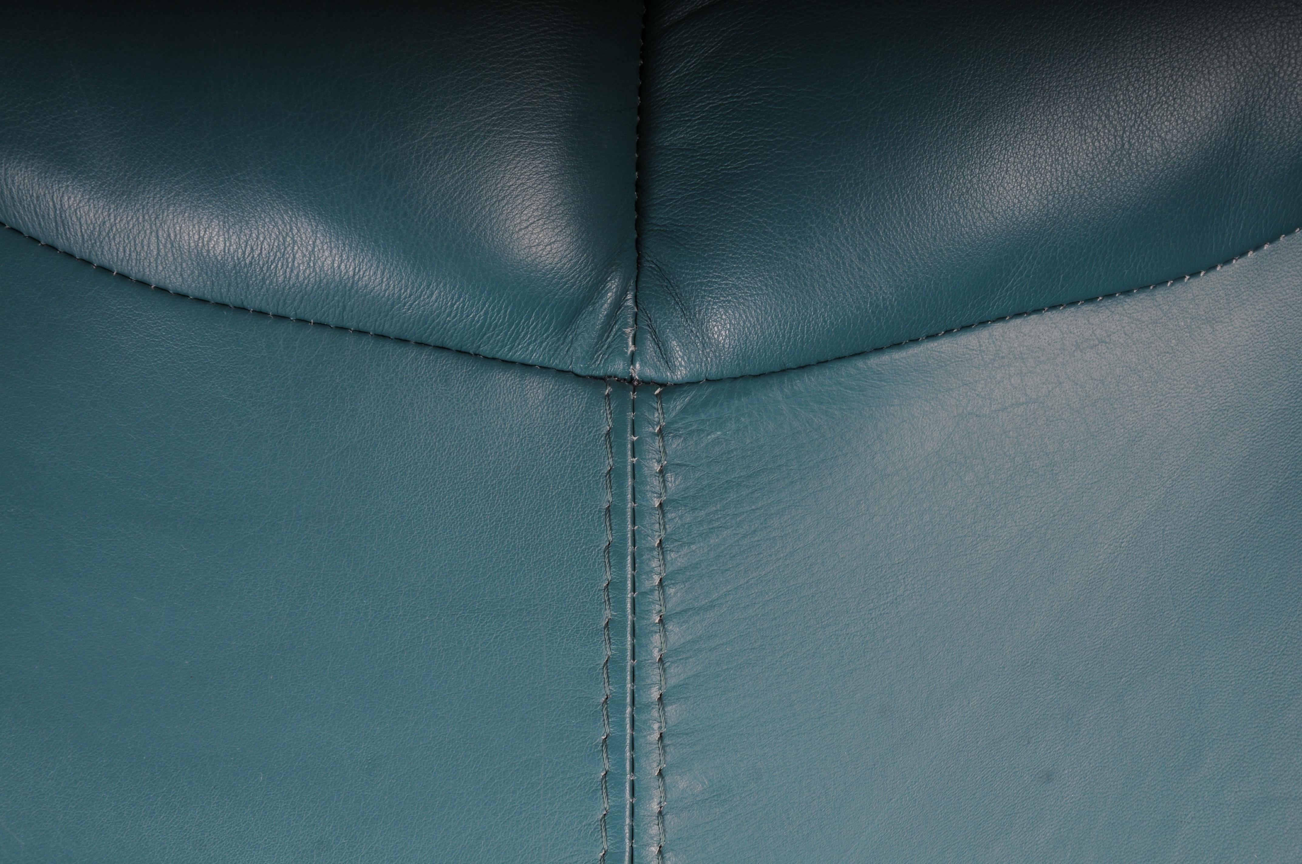 Saporiti C35 Calypso-Leder-Loungesessel von Vittorio Introini in vendita 10