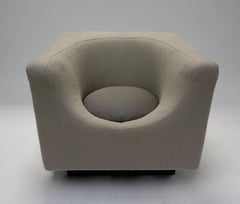 Saporiti Chair and Ottoman
