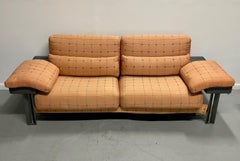 Saporiti Impressive Postmodern Loveseat by Giovanni Offredi Mid Century
