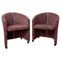 Saporiti Italia Armchairs of the 70s