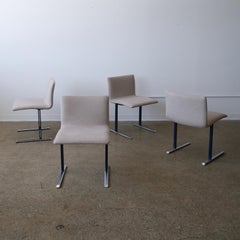 Saporiti Italia Chairs in Alpaca, set of four