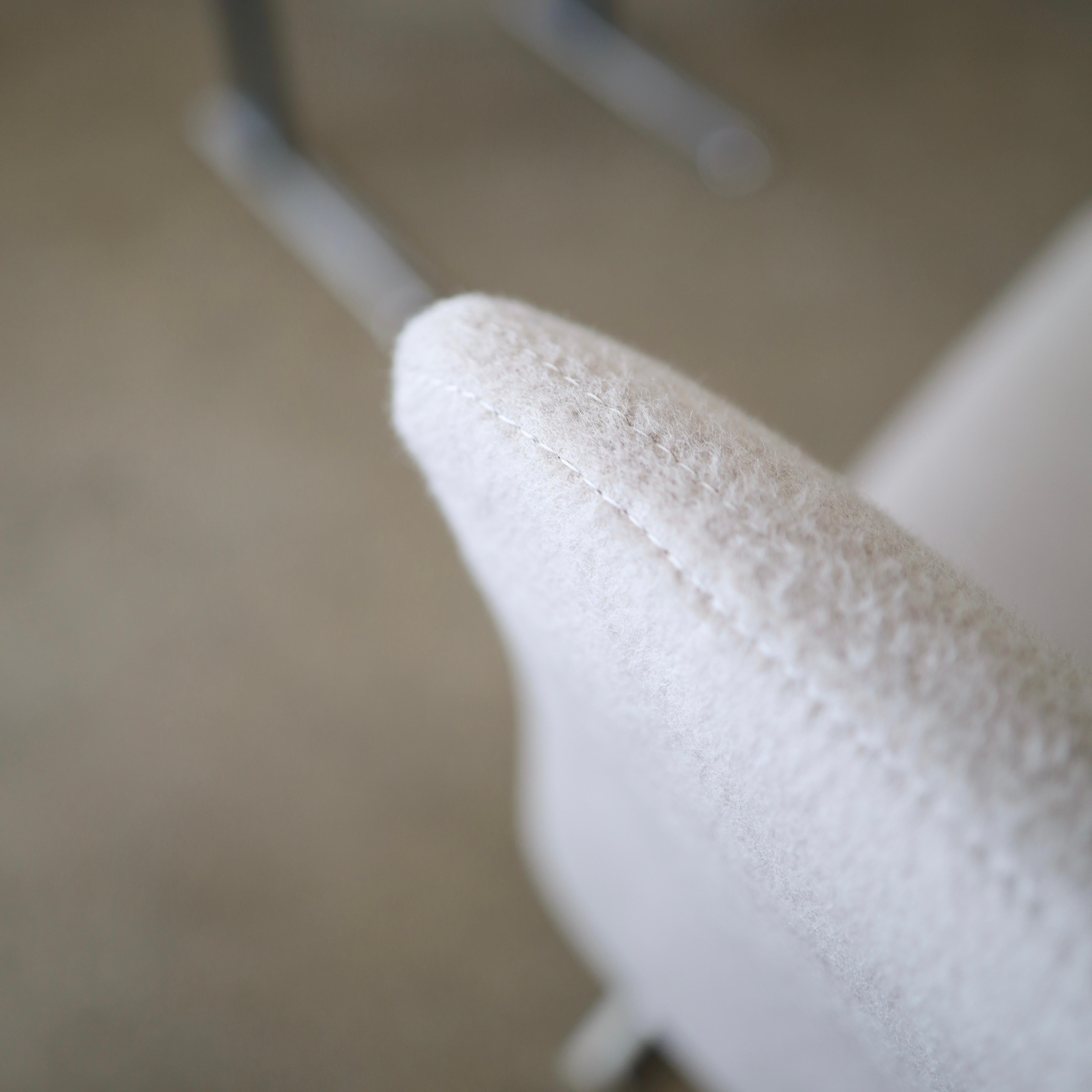 Sedie Saporiti Italia in Alpaca, set di quattro sedie In condizioni buone in vendita a Chicago, IL