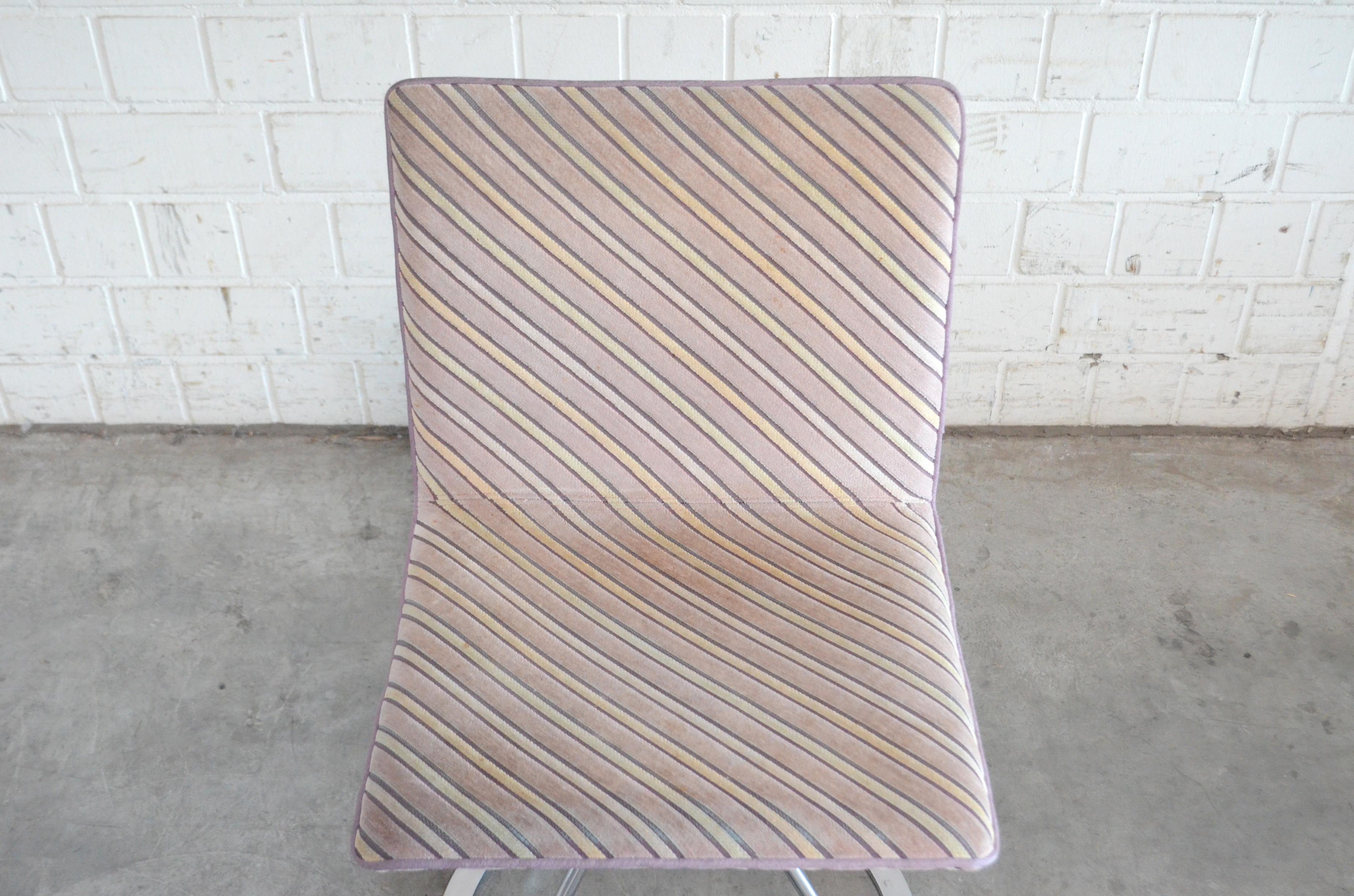 Ensemble de 4 chaises de salle à manger Dania de Salvati e Tresoldi pour Saporiti Italia & Missoni 9