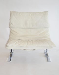 Saporiti Italia "Onda" Leather Lounge Chair Offredi