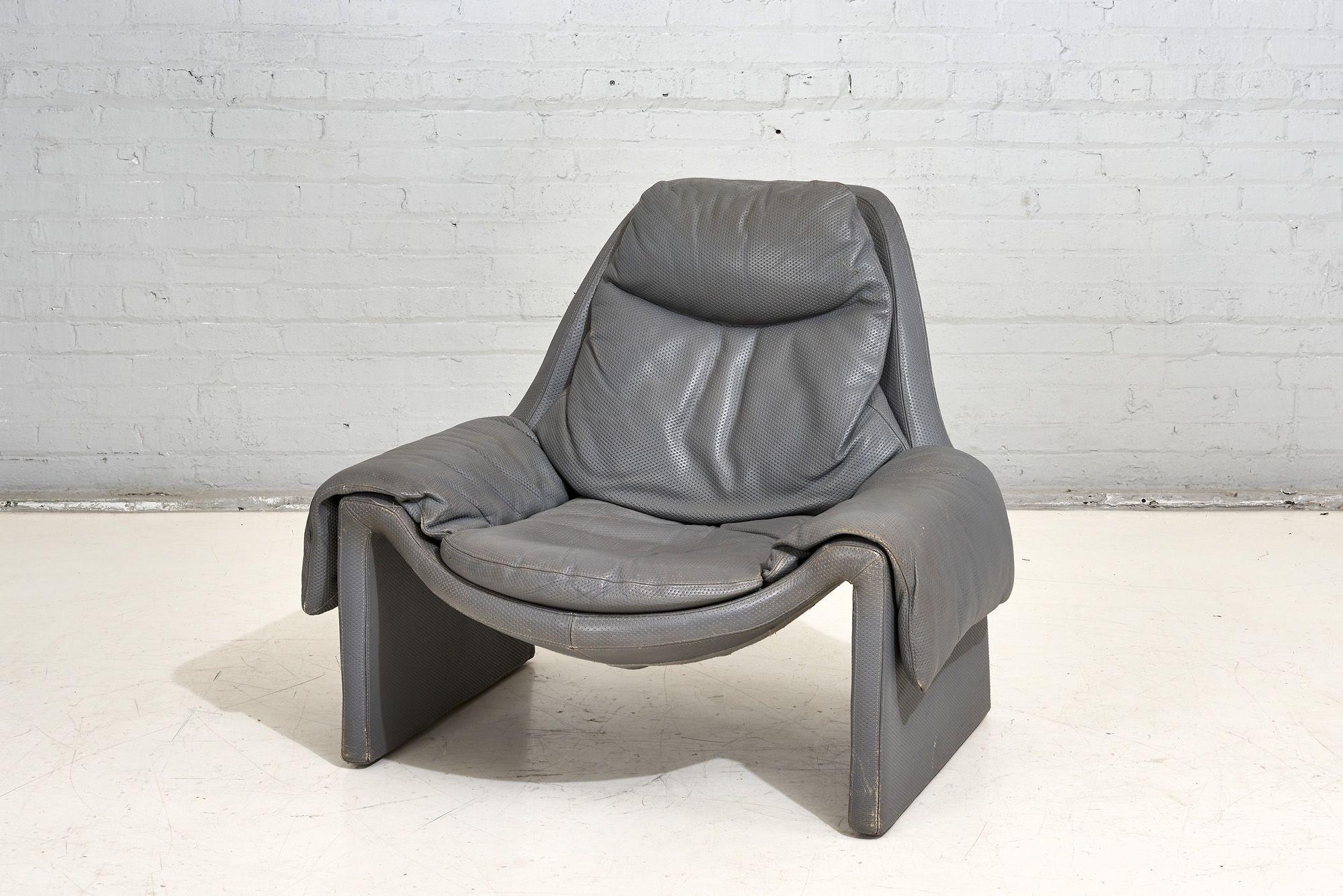 Saporiti Italia Vittorio Introini P60 Lounge Chair by Proposals, Italy, 1970 In Good Condition For Sale In Chicago, IL
