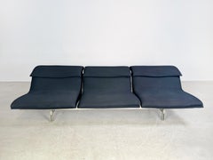 Saporiti Italia Wave Sofa Giovanni Offredi 1970 Dreisitzer Design