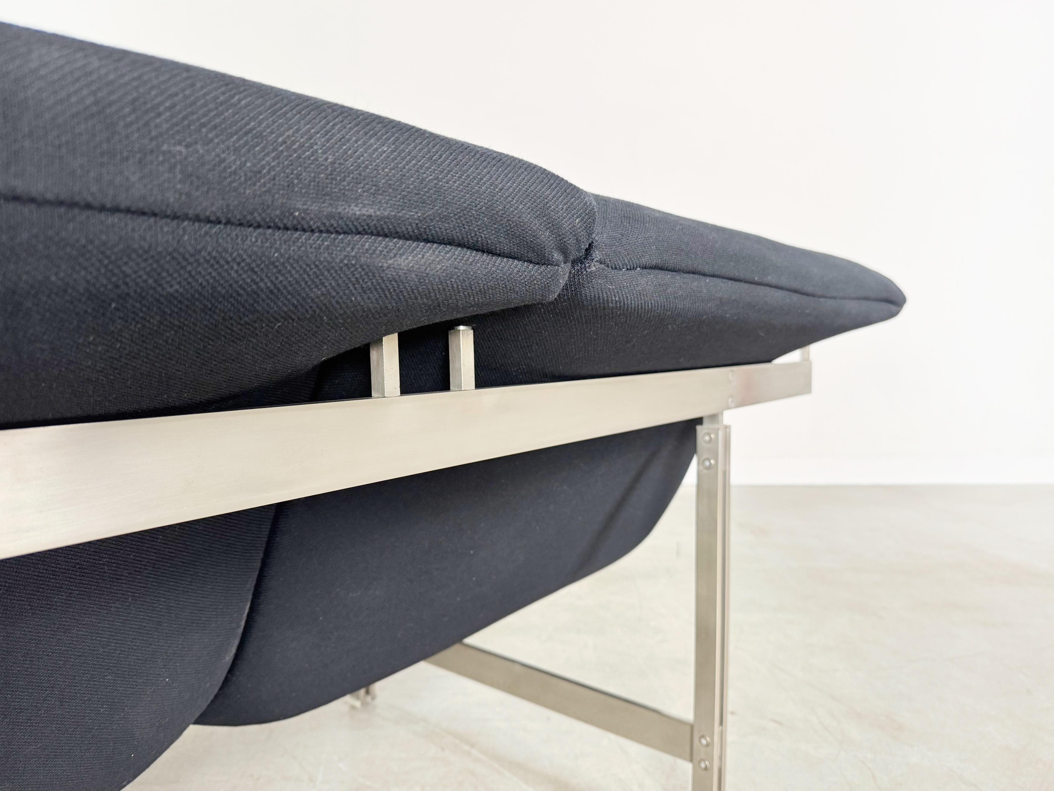 Canapé Wave de Saporiti Italia Giovanni Offredi 1970 Zweisitzer Design en vente 2
