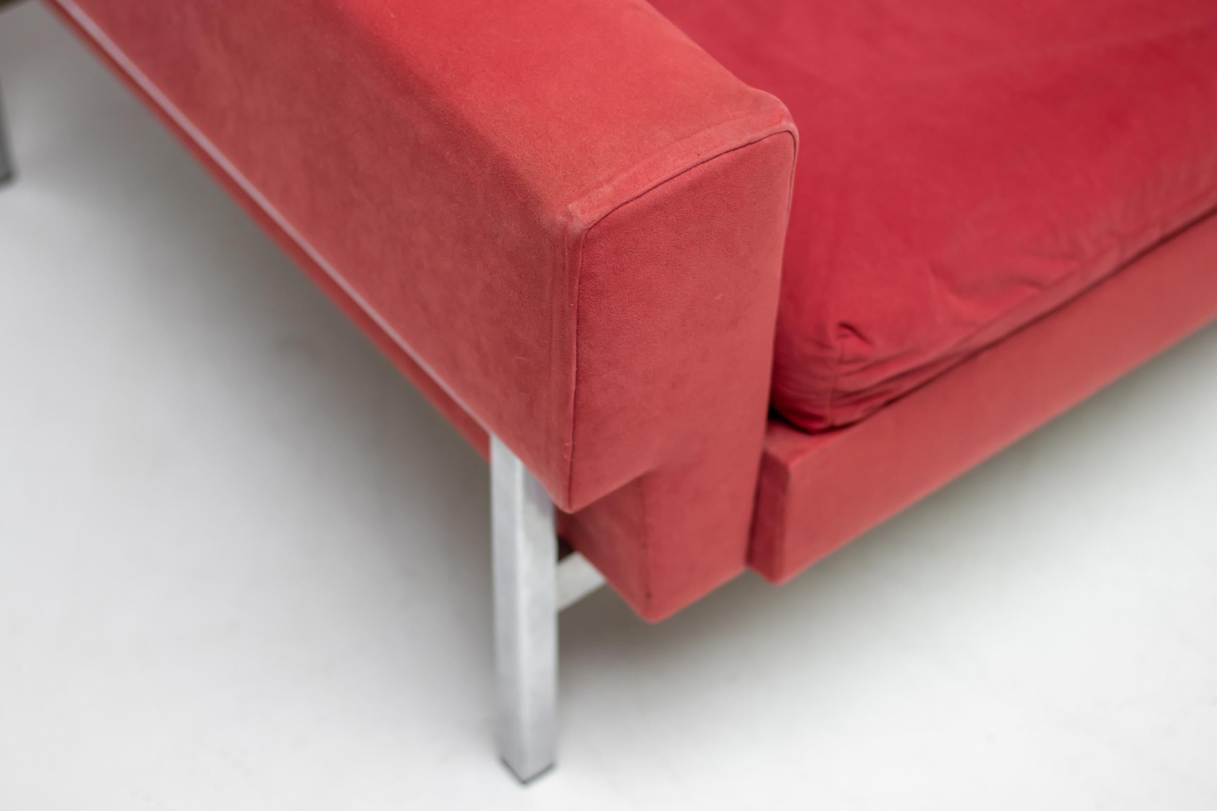 Rote Saporiti Kiushu-Sessel, markantes italienisches Mid-Century-Modern-Design im Angebot 2