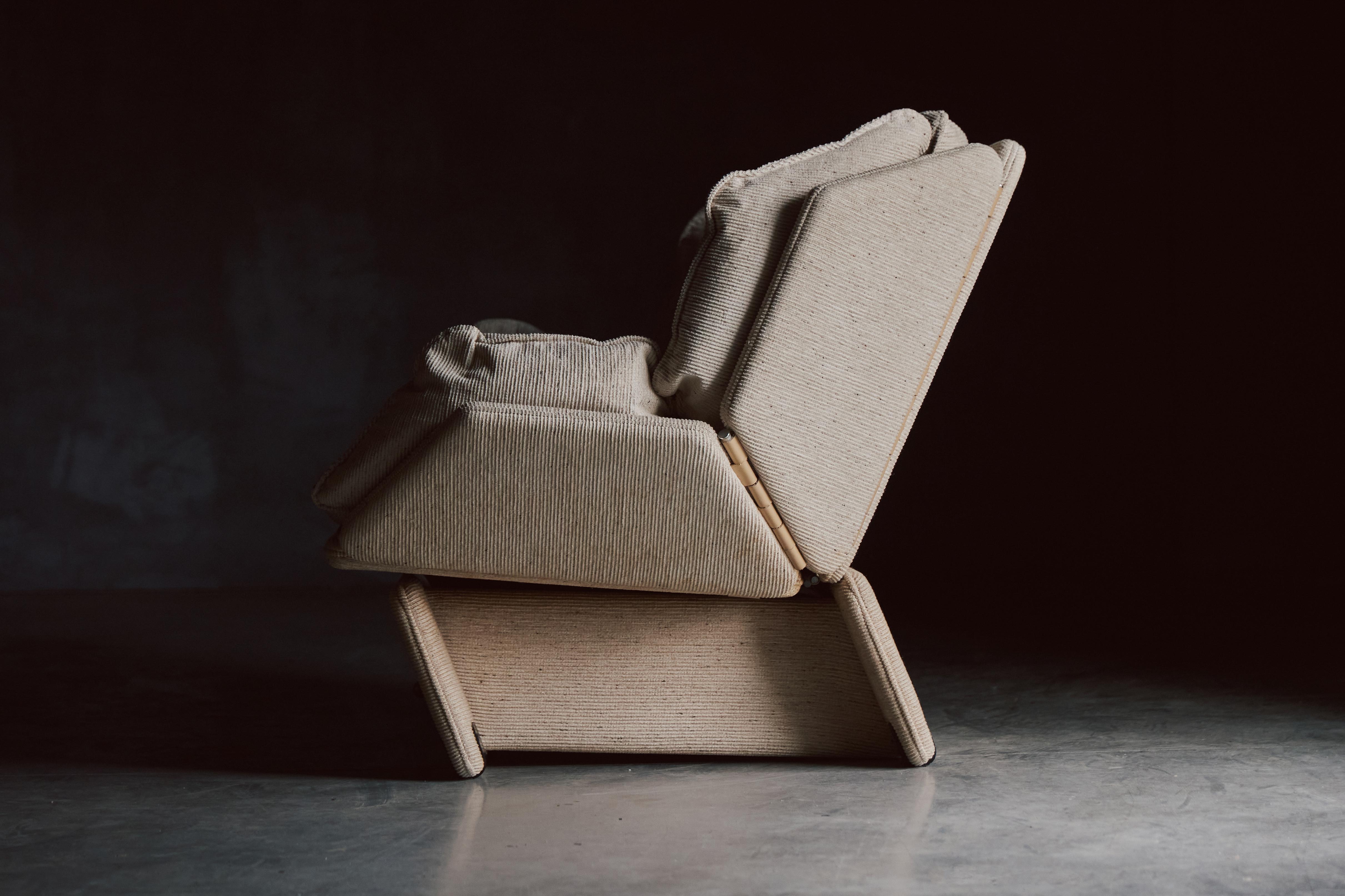 Saporiti Lounge Chair with Ottoman, Italy, 1960s 4