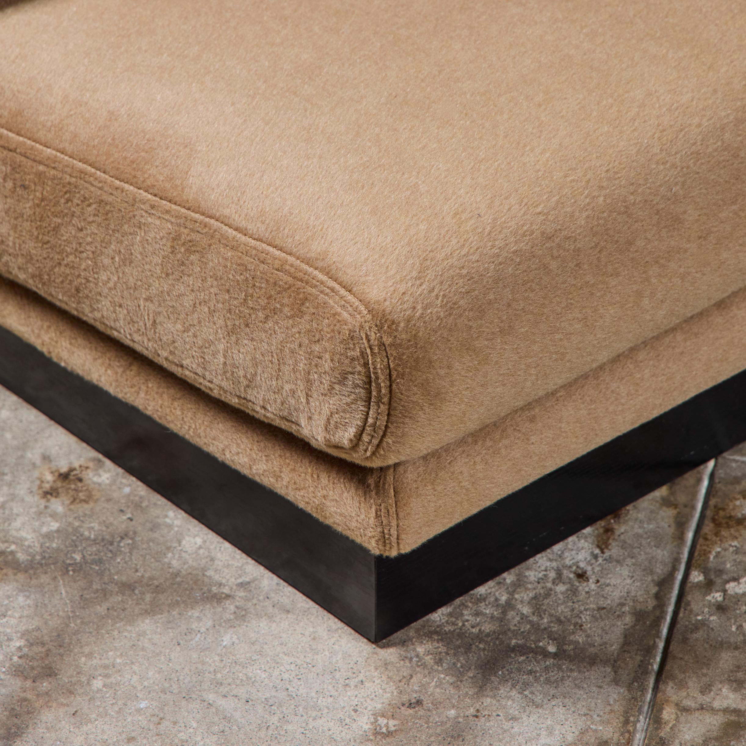 Saporiti Mohair Sektionssofa im Angebot 13