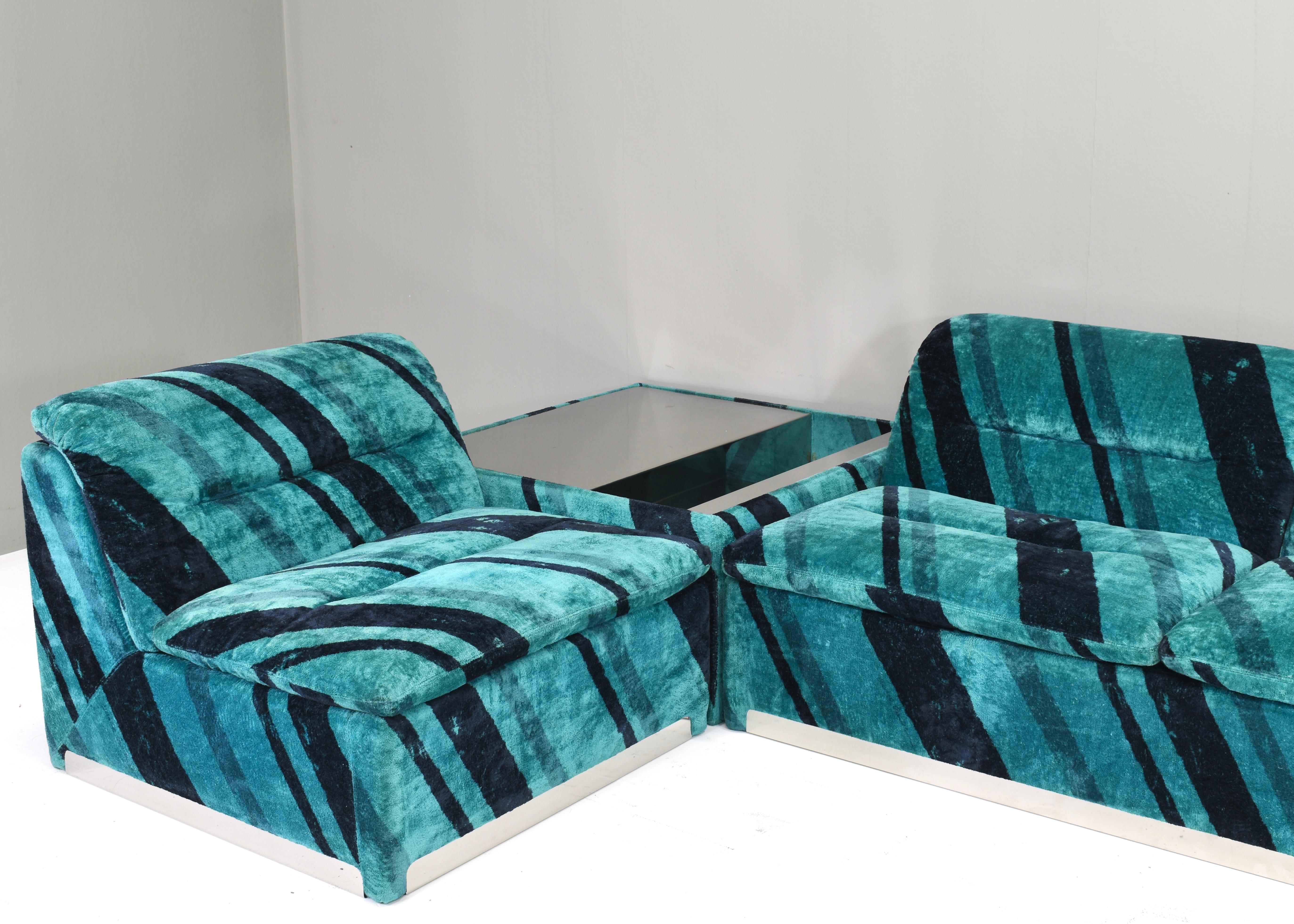 SAPORITI ‘P10 Proposals’ modular sofa set by Giovanni Offredi – Italy, 19 5