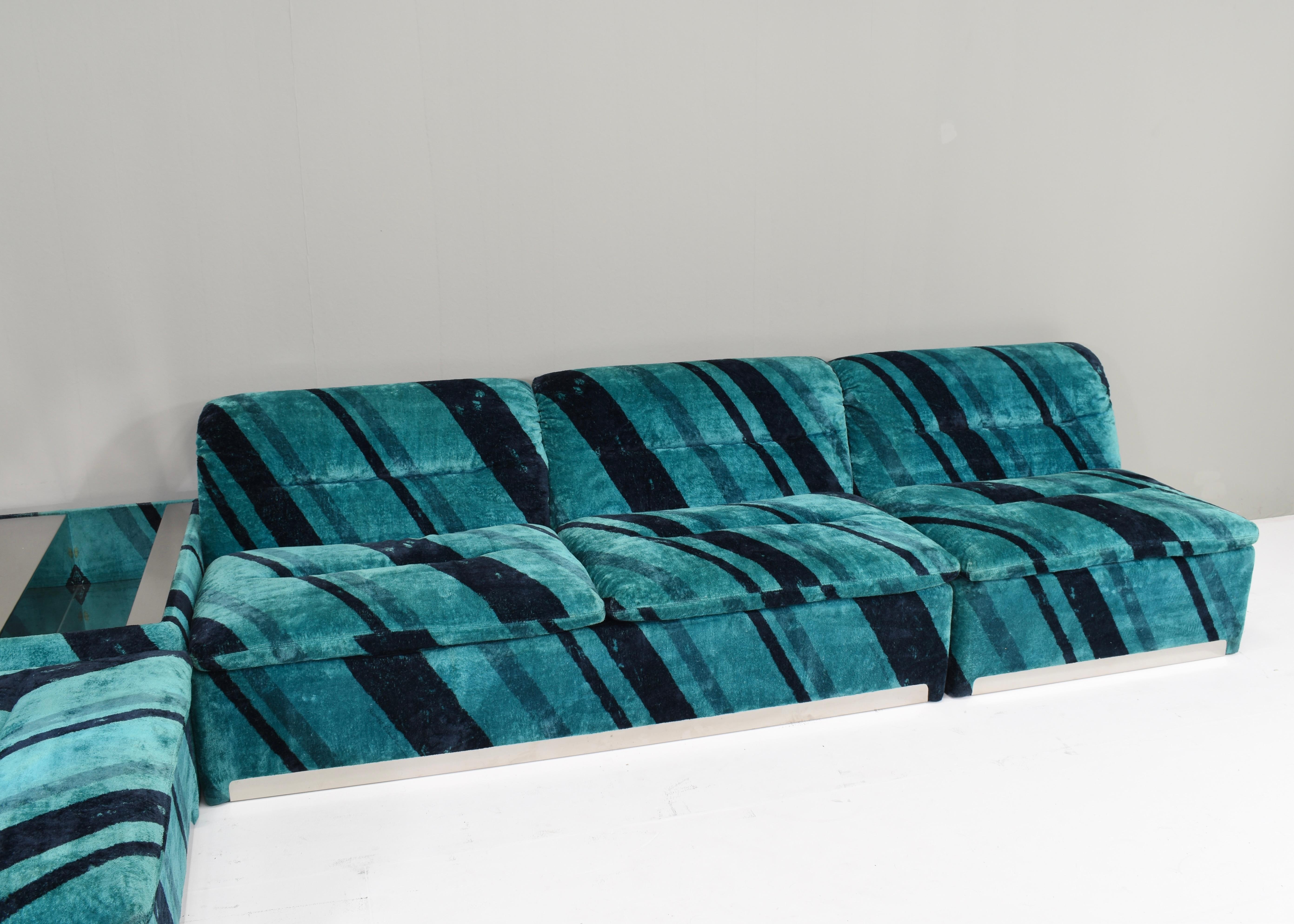 SAPORITI ‘P10 Proposals’ modular sofa set by Giovanni Offredi – Italy, 19 6
