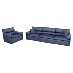 Saporiti "Queening" Modular Sofa & Armchair