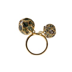 Sapphiere 18 Karat Gold Ring
