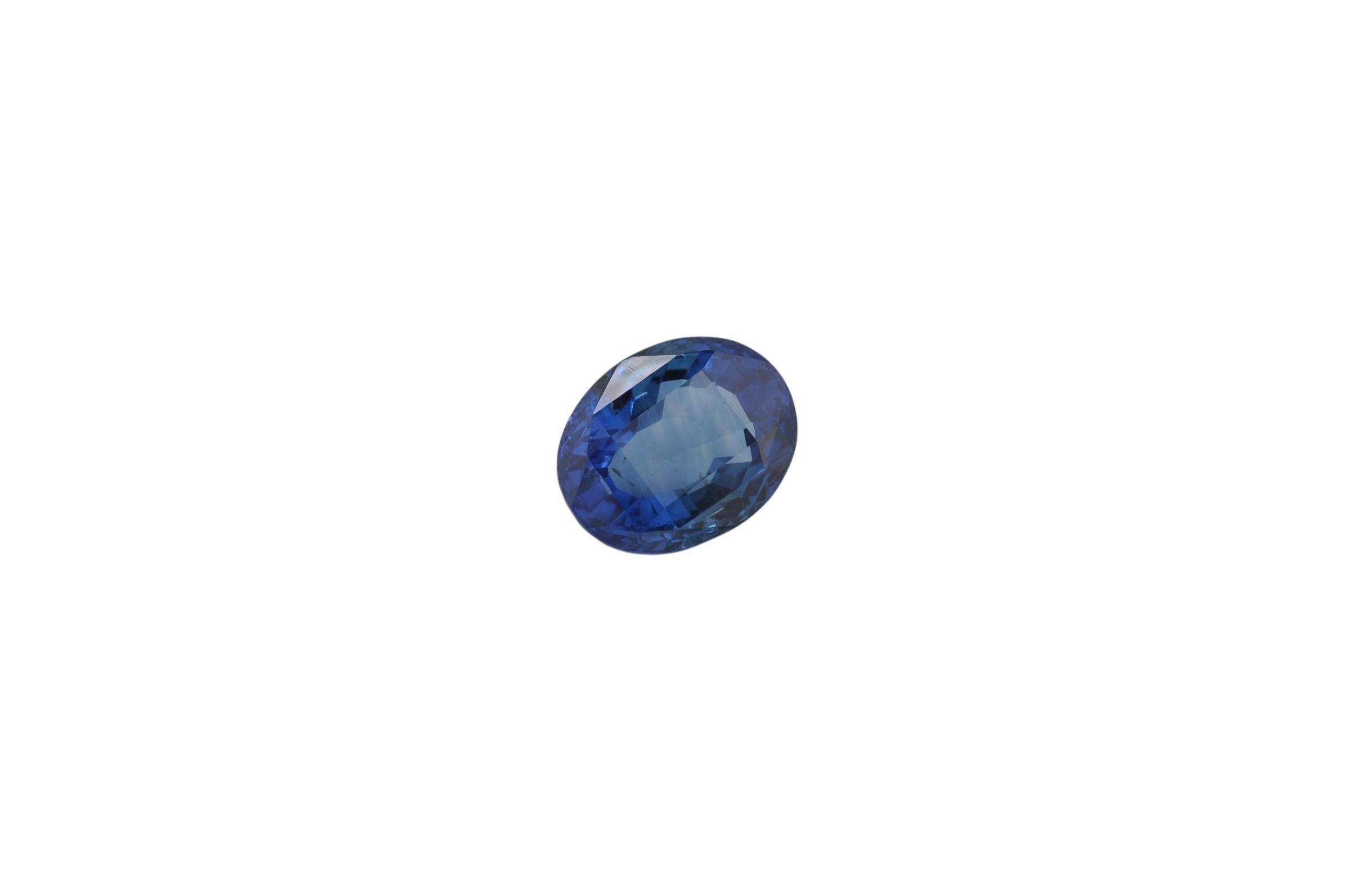 Aesthetic Movement Sapphire 15.81 Carat No Heat Ceylon Sapphire DSEF Certified For Sale