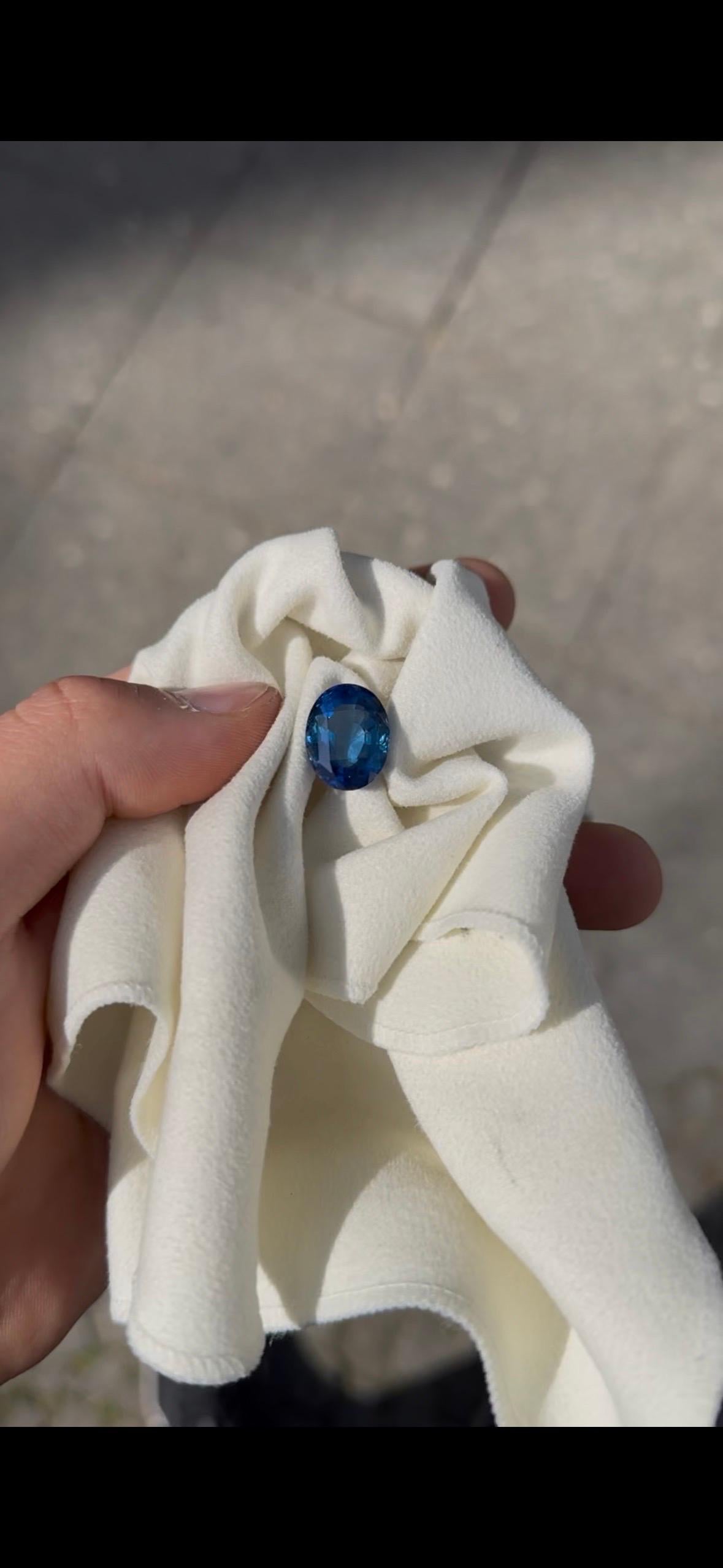 Sapphire – 15.83ct unheated from Sri Lanka Ceylon 1