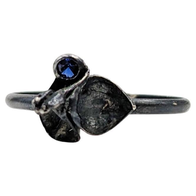 Sapphire Akebia Ring For Sale