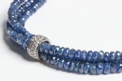 Pulsera de zafiro y diamantes de Deborah Lockhart Phillips