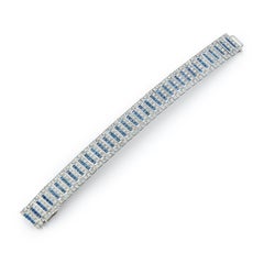 Sapphire and Diamond Bracelet