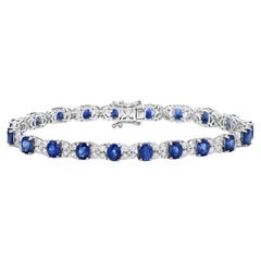 Bracelet de saphirs et diamants