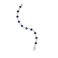 Sapphire and Diamond Bracelet