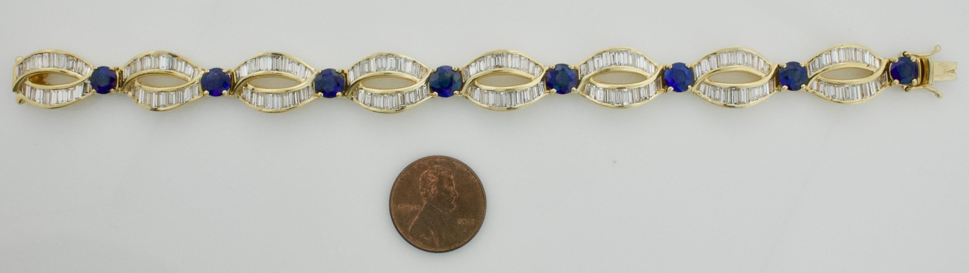 macy's sapphire bracelet