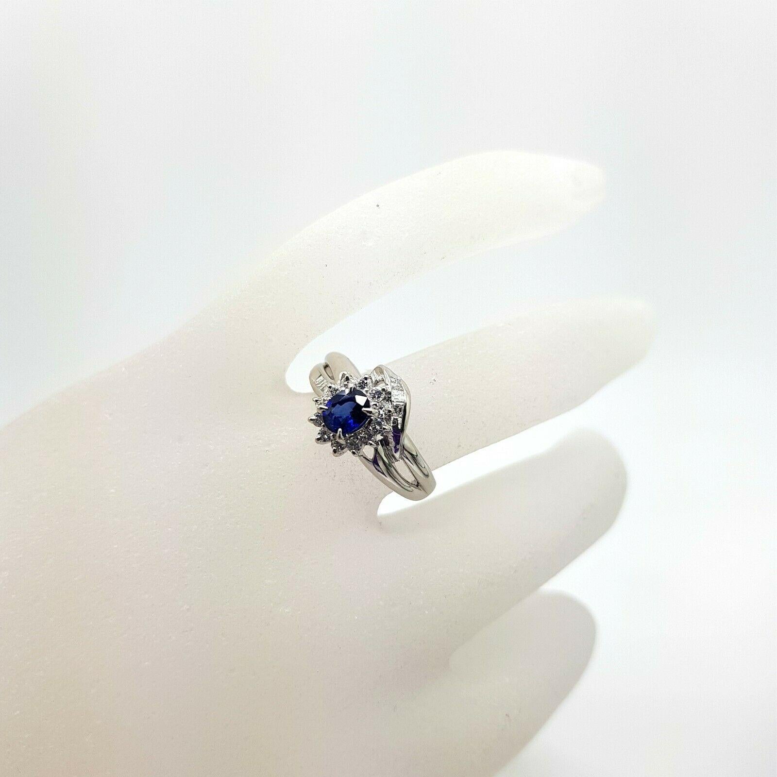 Sapphire and Diamond Cocktail Ring In Excellent Condition In Los Angeles, CA