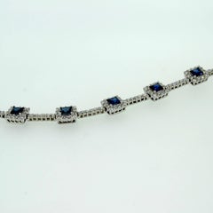 Sapphire and Diamond Neck Strand