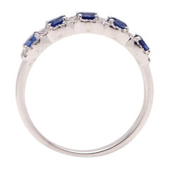Sapphire and Diamond Ring