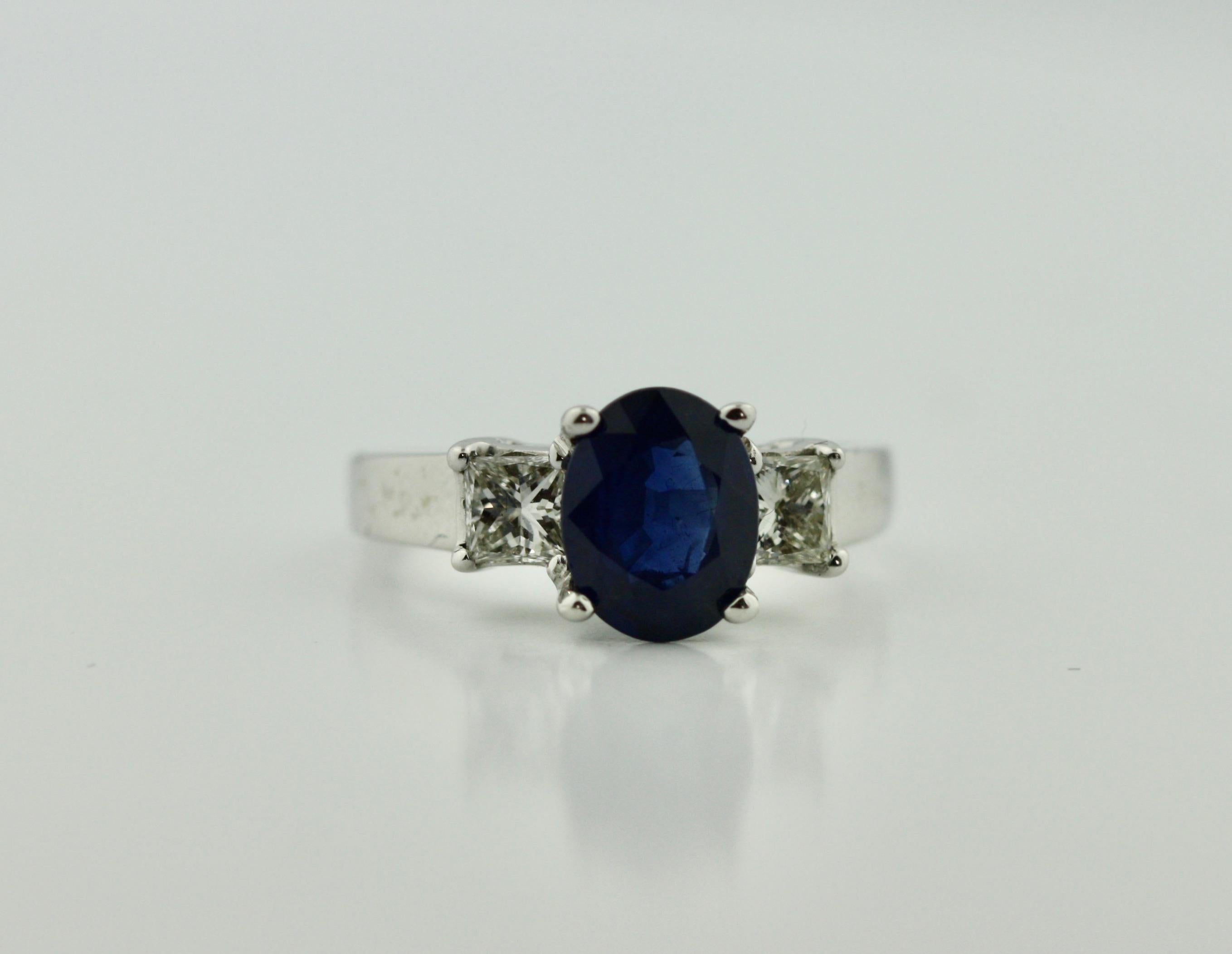 Sapphire and Diamond Ring 2