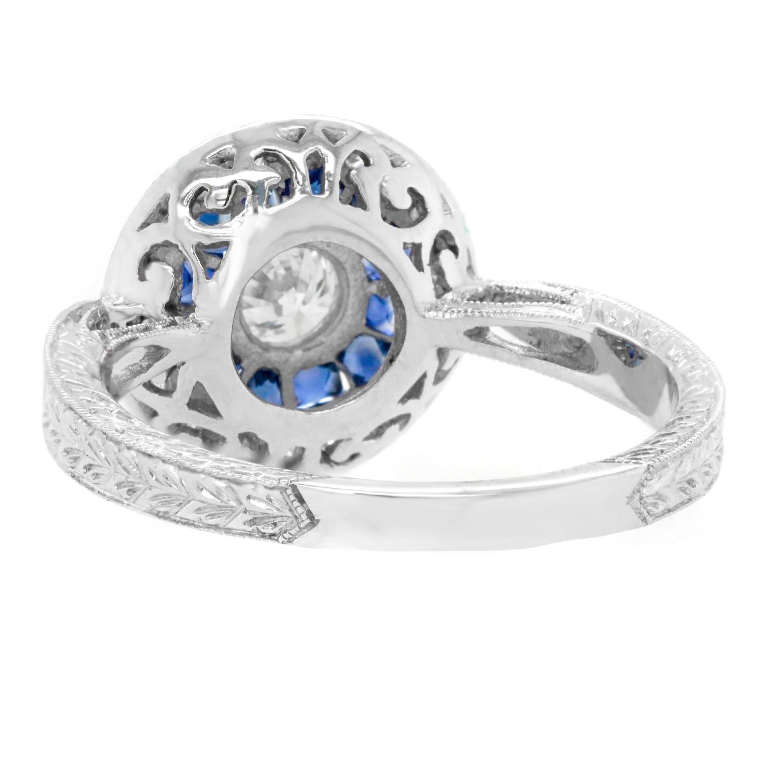 Sapphire and Diamond Ring 1