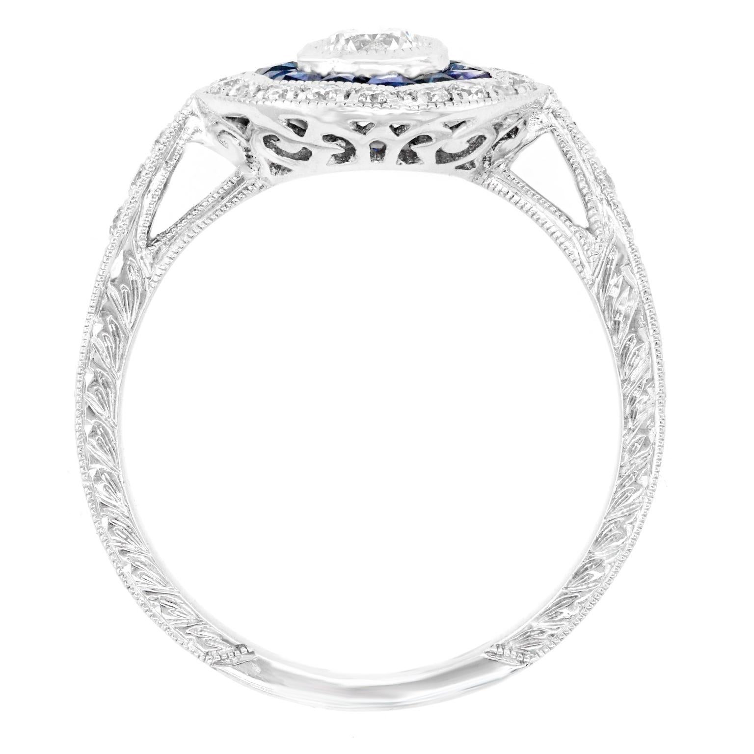 Sapphire and Diamond Ring 3