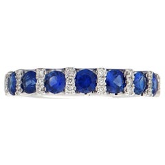 Sapphire and Diamond Row Band