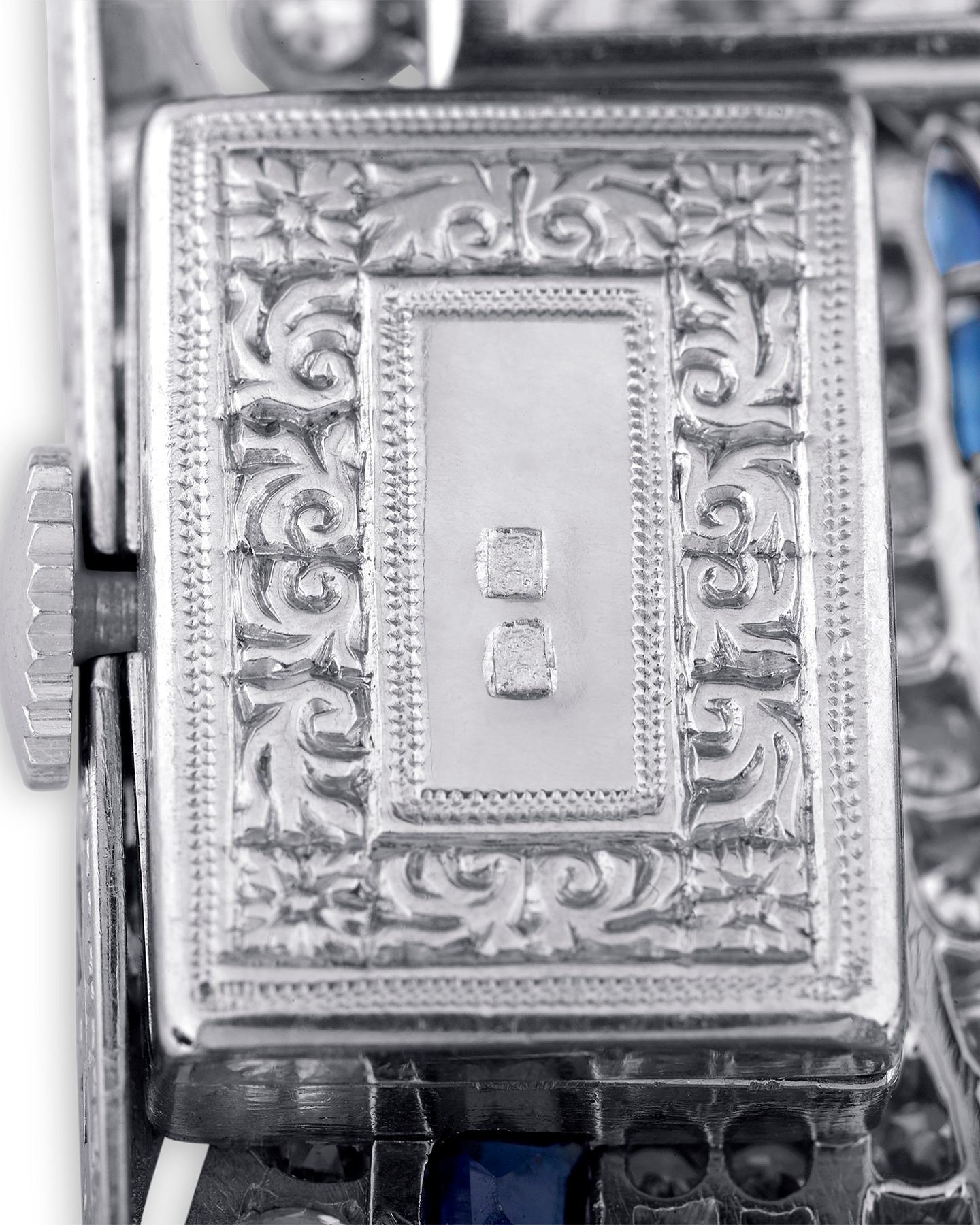 Women's Sapphire and Diamond Watch by Bulgari