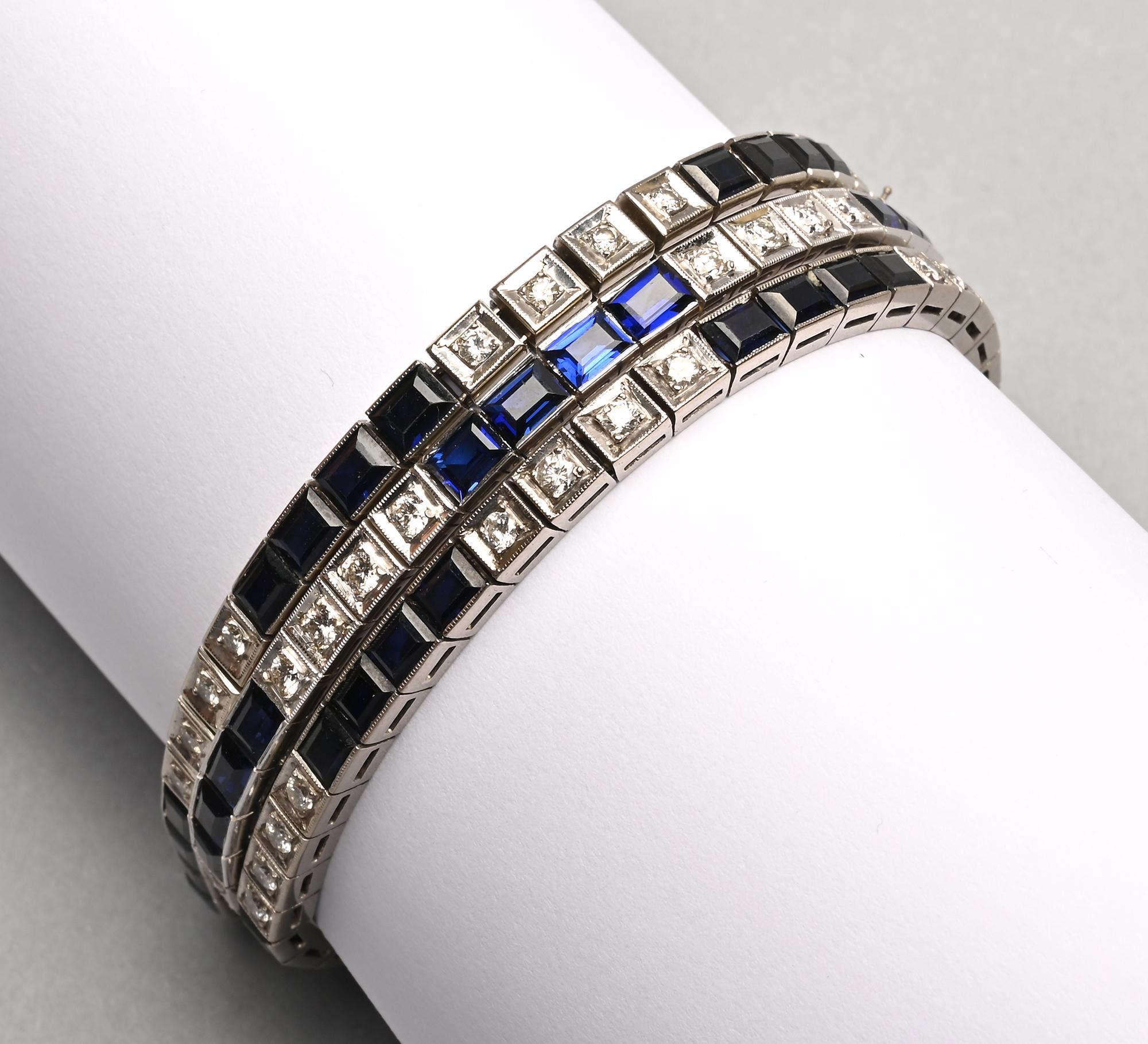 cartier sapphire bracelet