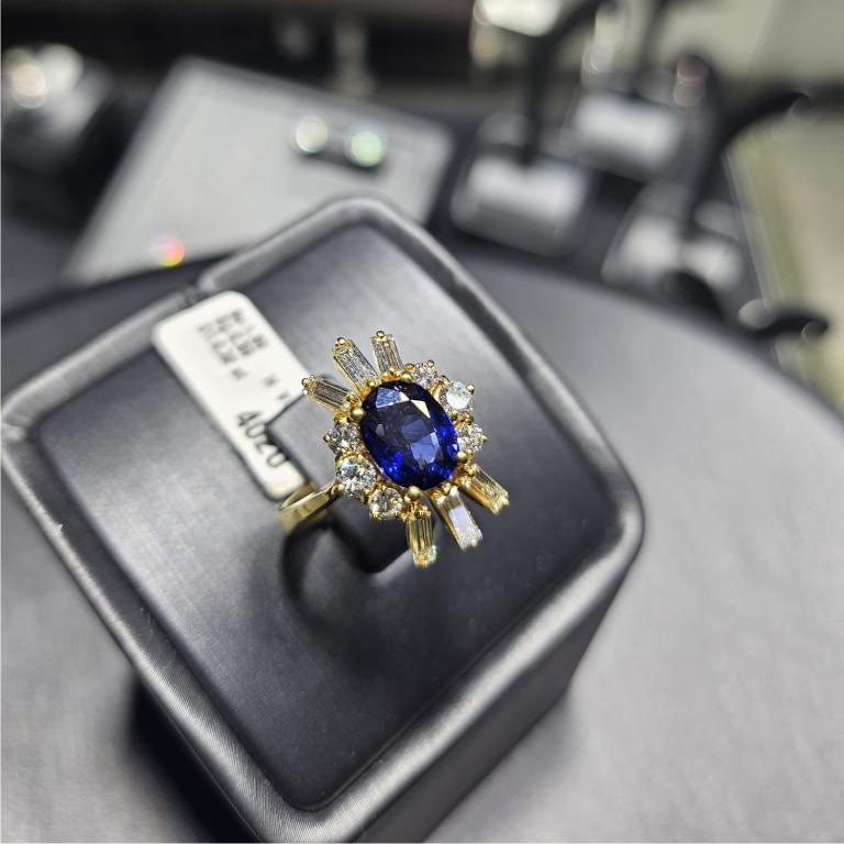 Art Deco Sapphire Artdeco Ring For Sale
