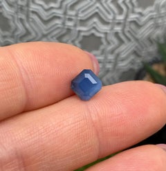 Saphir Blau 2,36 ct natürlich Unerhitzt Edelstein, Herkunft Afrika, Zertifikat AGL