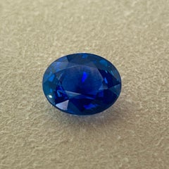 Sapphire Blue "Cornflower", 7.09ct, No Heat, Sri Lanka