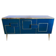 Sapphire Blue Sideboard by Justfurnituress, Handcrafted in Italy