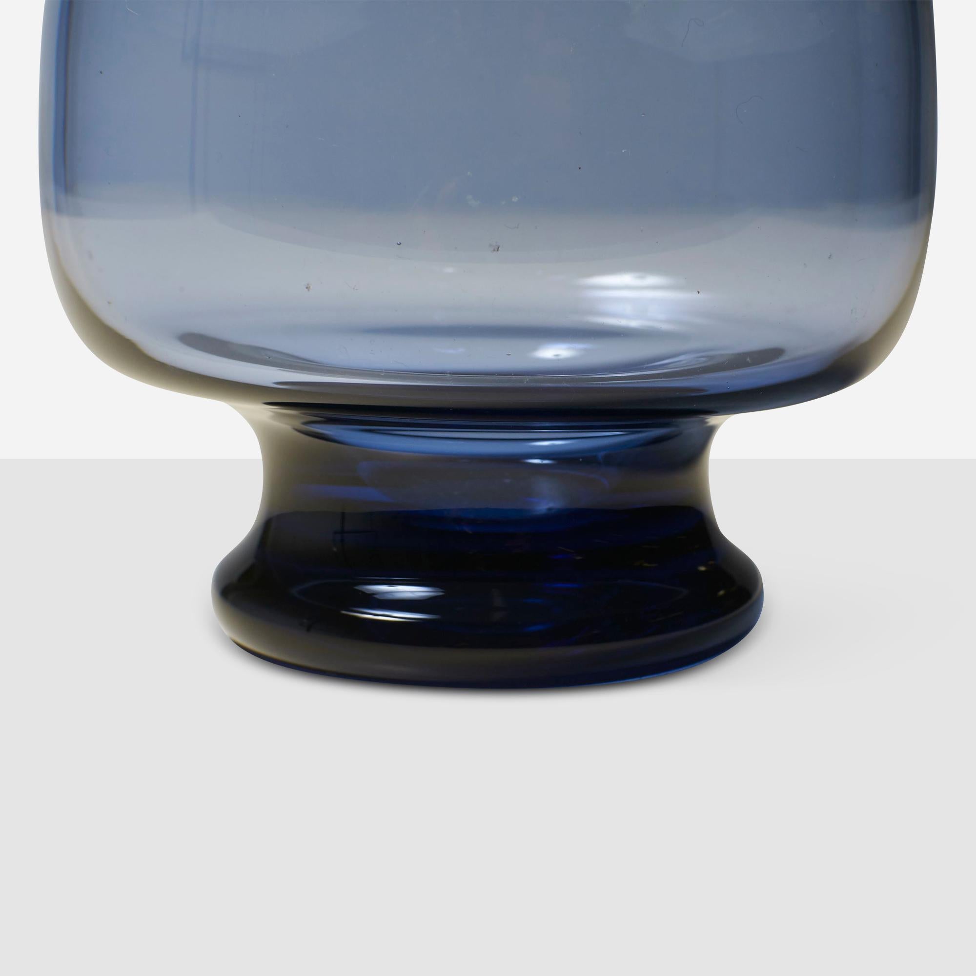 Vaso blu zaffiro di Per Lutken in vendita 1