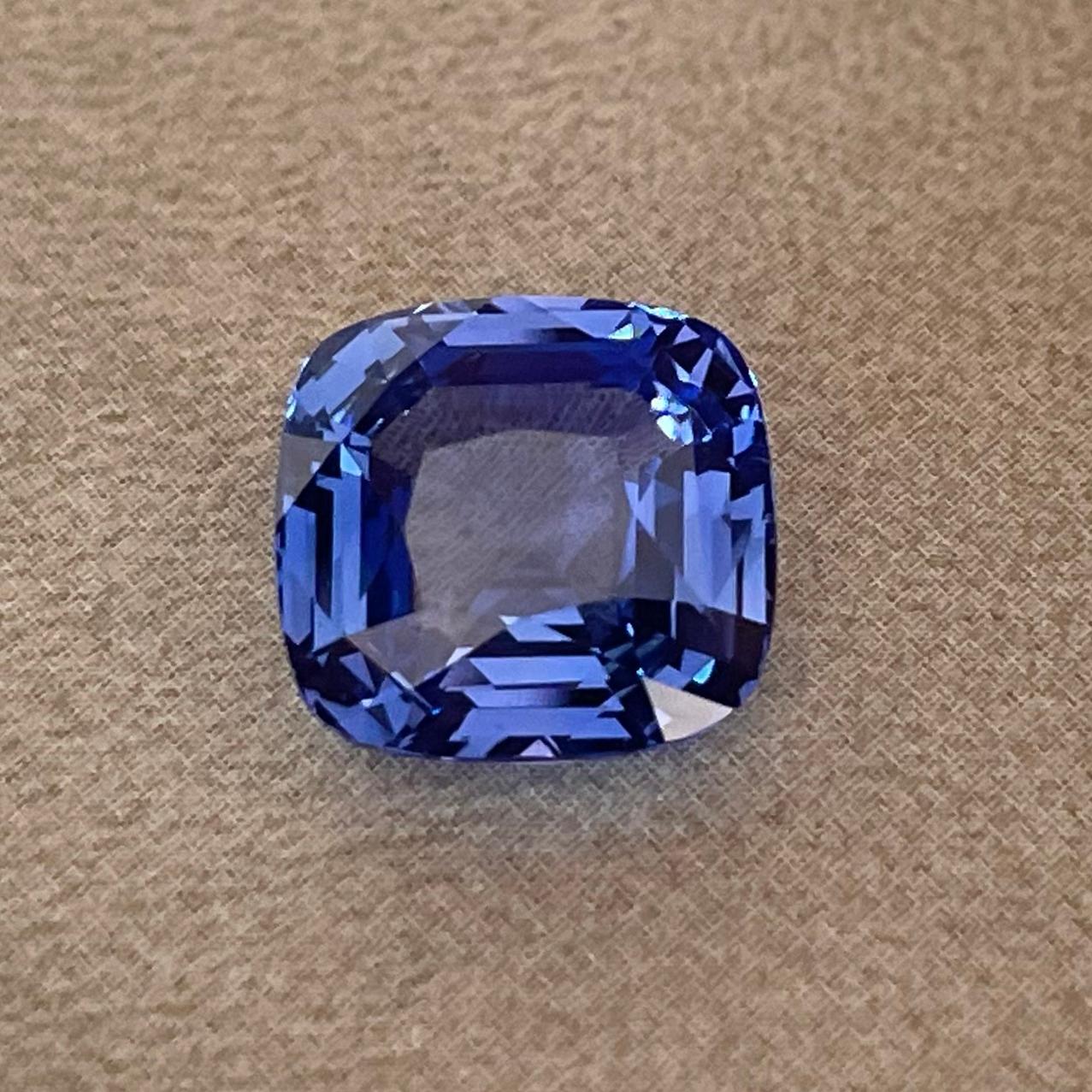 Sapphire is one of the more commonly known gemstones. What many people don’t know is that they come in all colors of the rainbow. This violet- blue Sapphire from Madagascar is, unlike many other sapphires in the market, not heated to adjust its