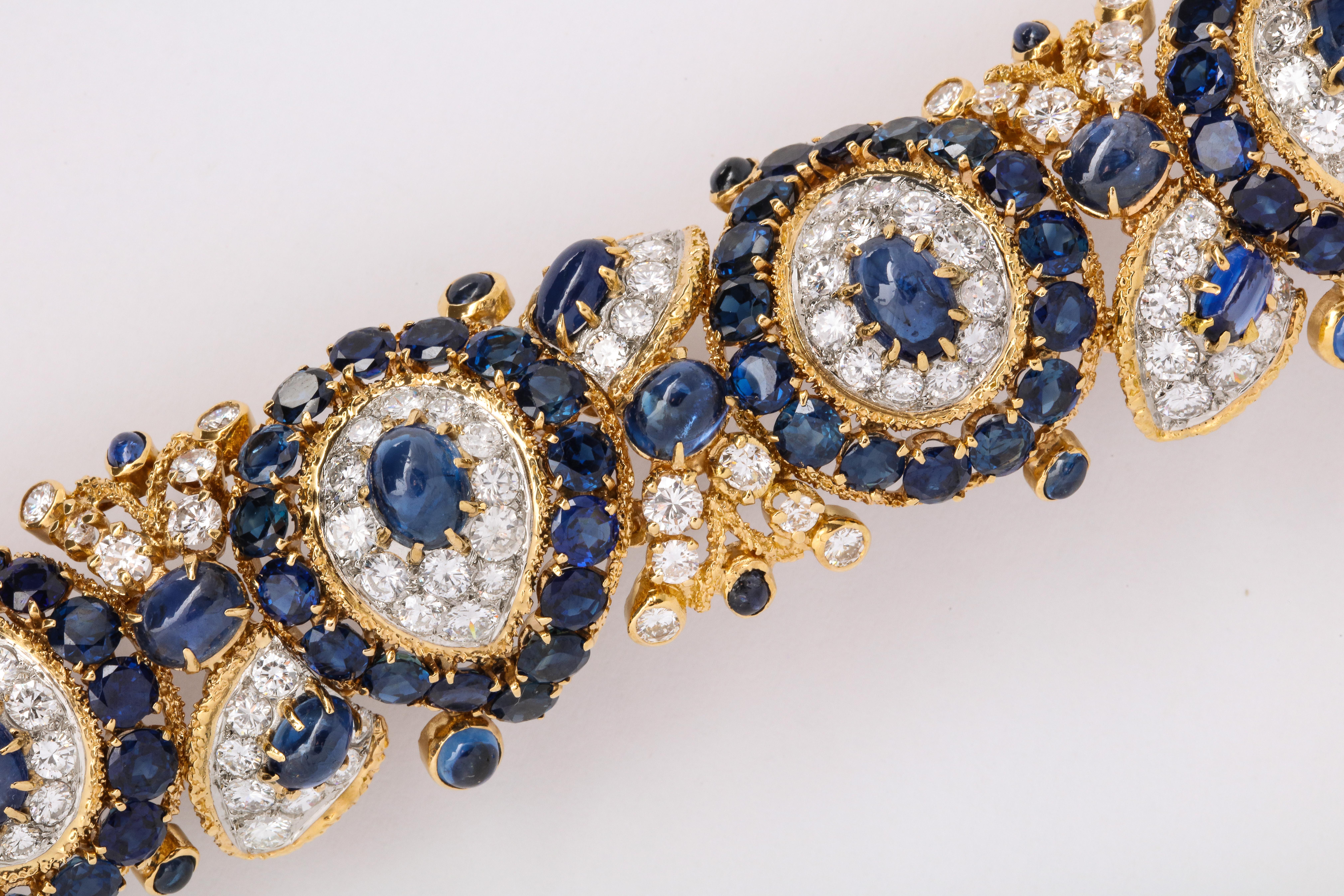 Sapphire Bracelet by Van Cleef and Arpels In Excellent Condition In New York, NY