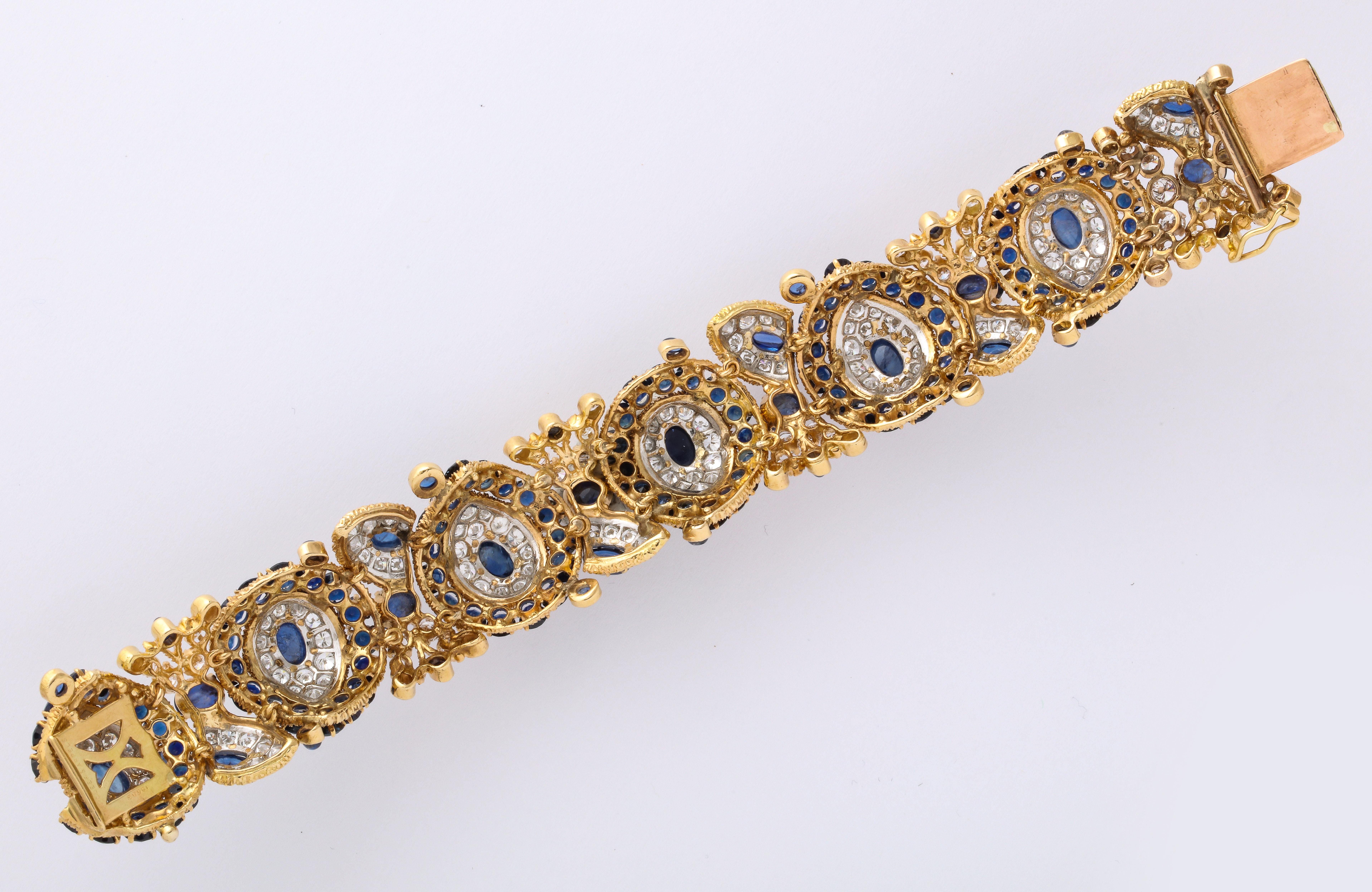 Sapphire Bracelet by Van Cleef and Arpels 1