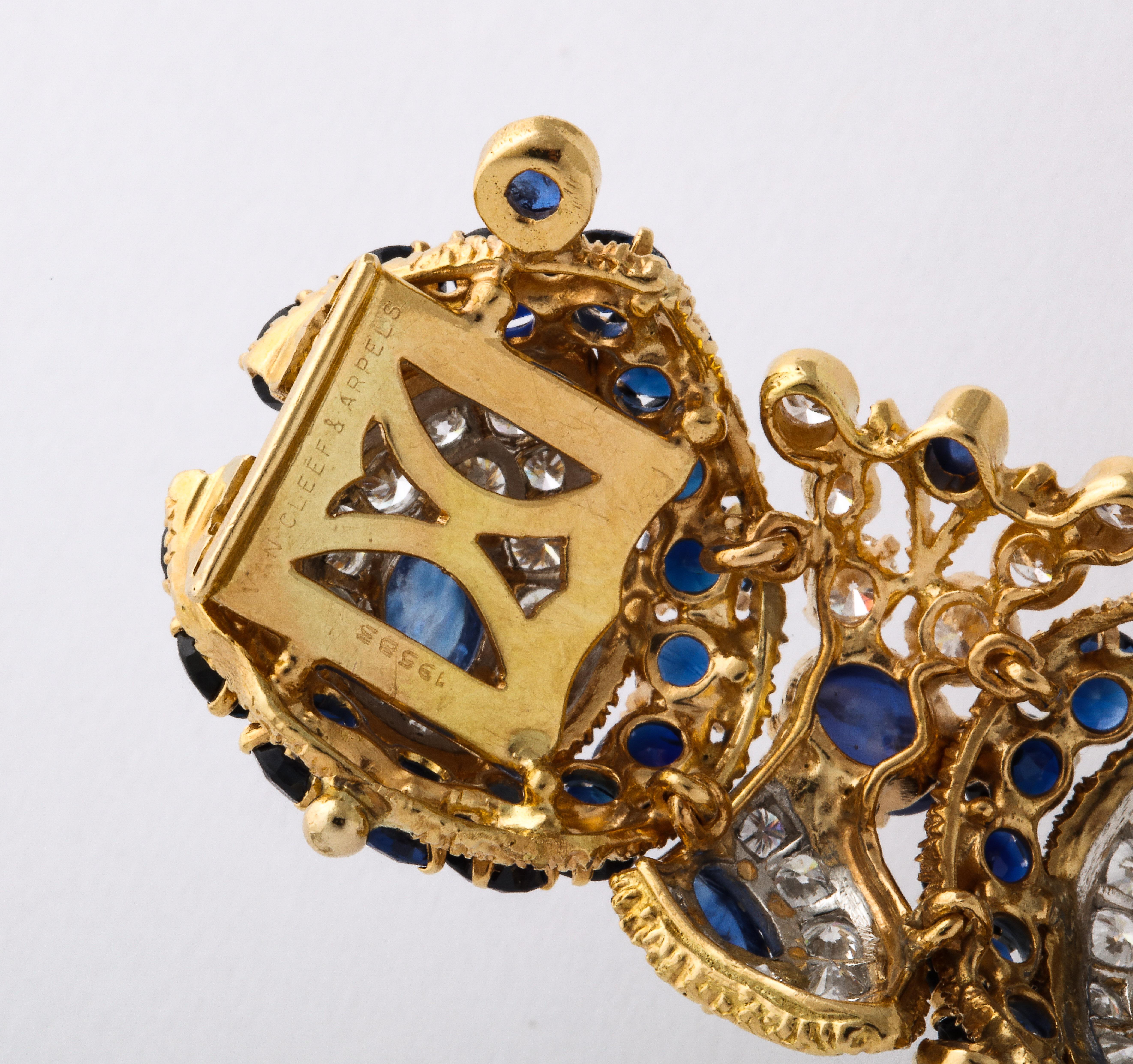 Sapphire Bracelet by Van Cleef and Arpels 2