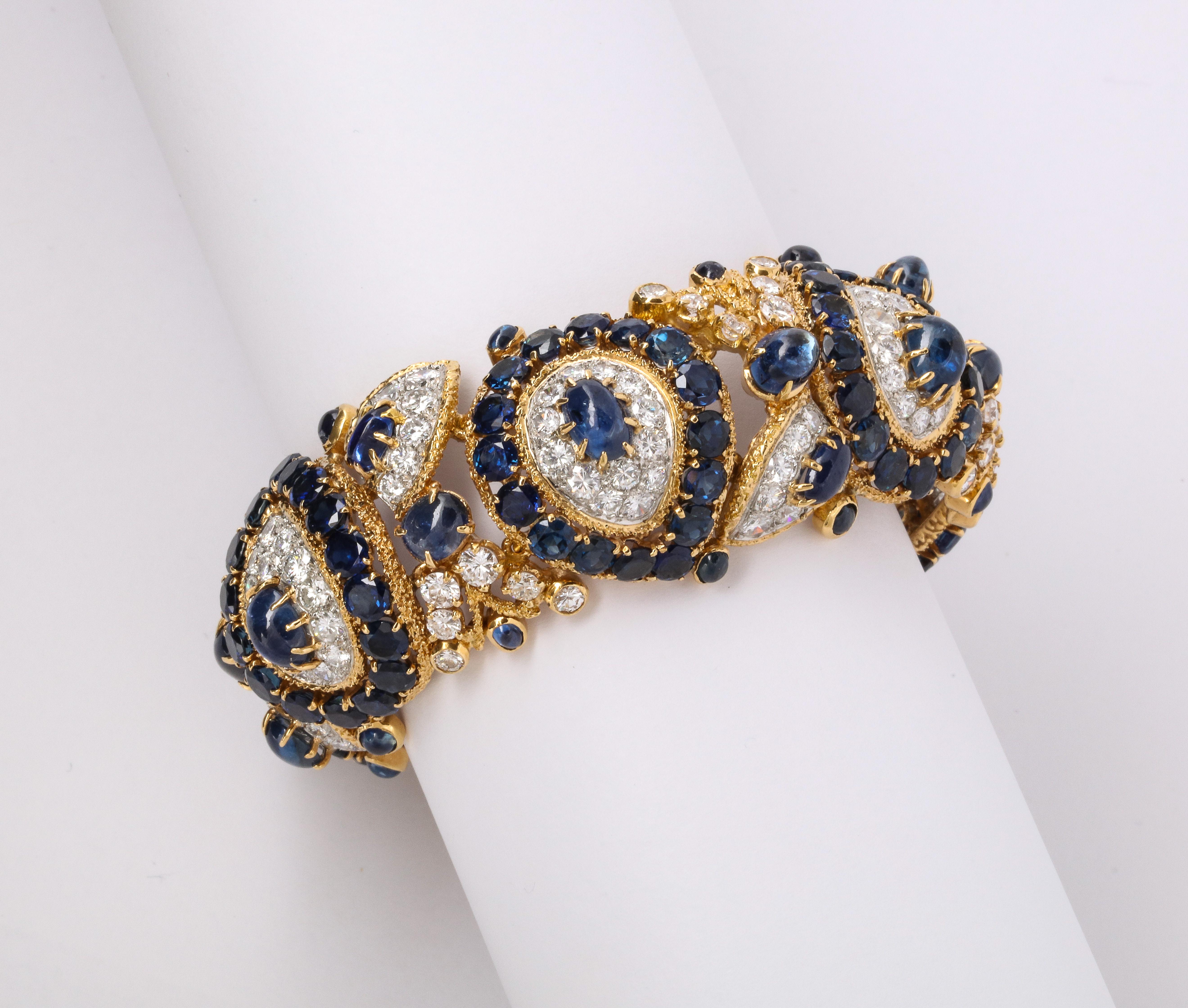 Sapphire Bracelet by Van Cleef and Arpels 9